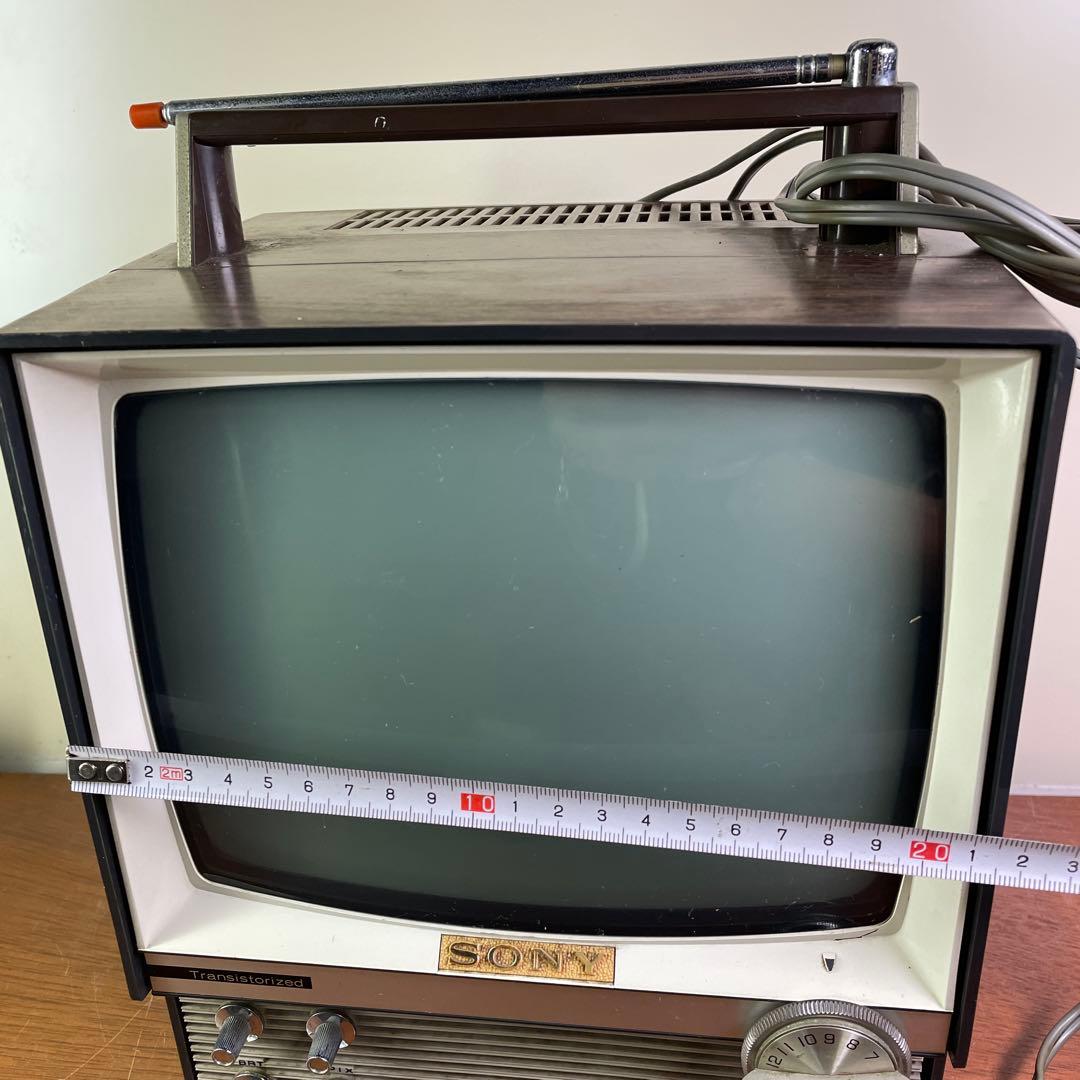 昭和レトロ❗️ソニー SONYトランジスタテレビ 9-306型 ブラウン管