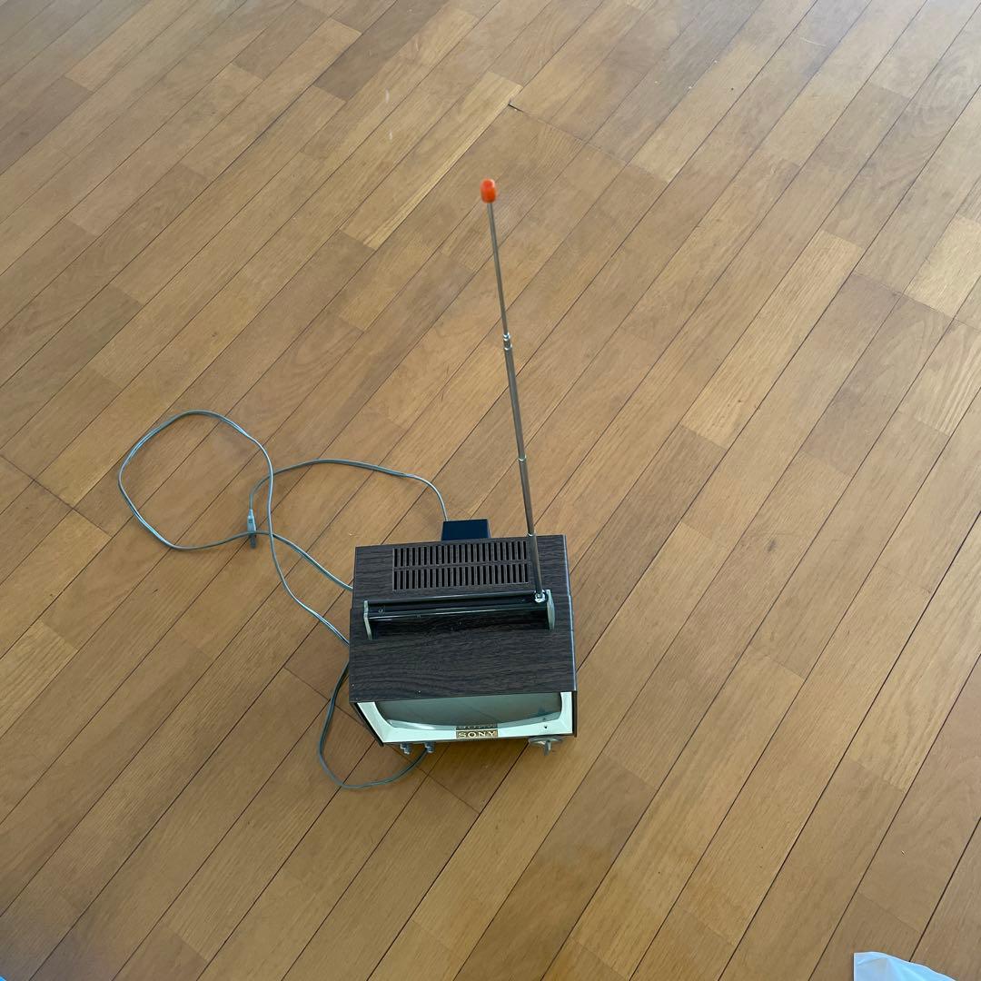 昭和レトロ❗️ソニー SONYトランジスタテレビ 9-306型 ブラウン管