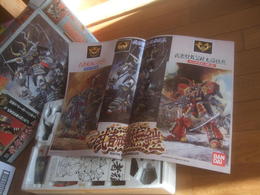 ’89リアルタイプ 武者頑駄無鎧 -ムシャガンダムクロスMK-Ⅱ美品・未使用