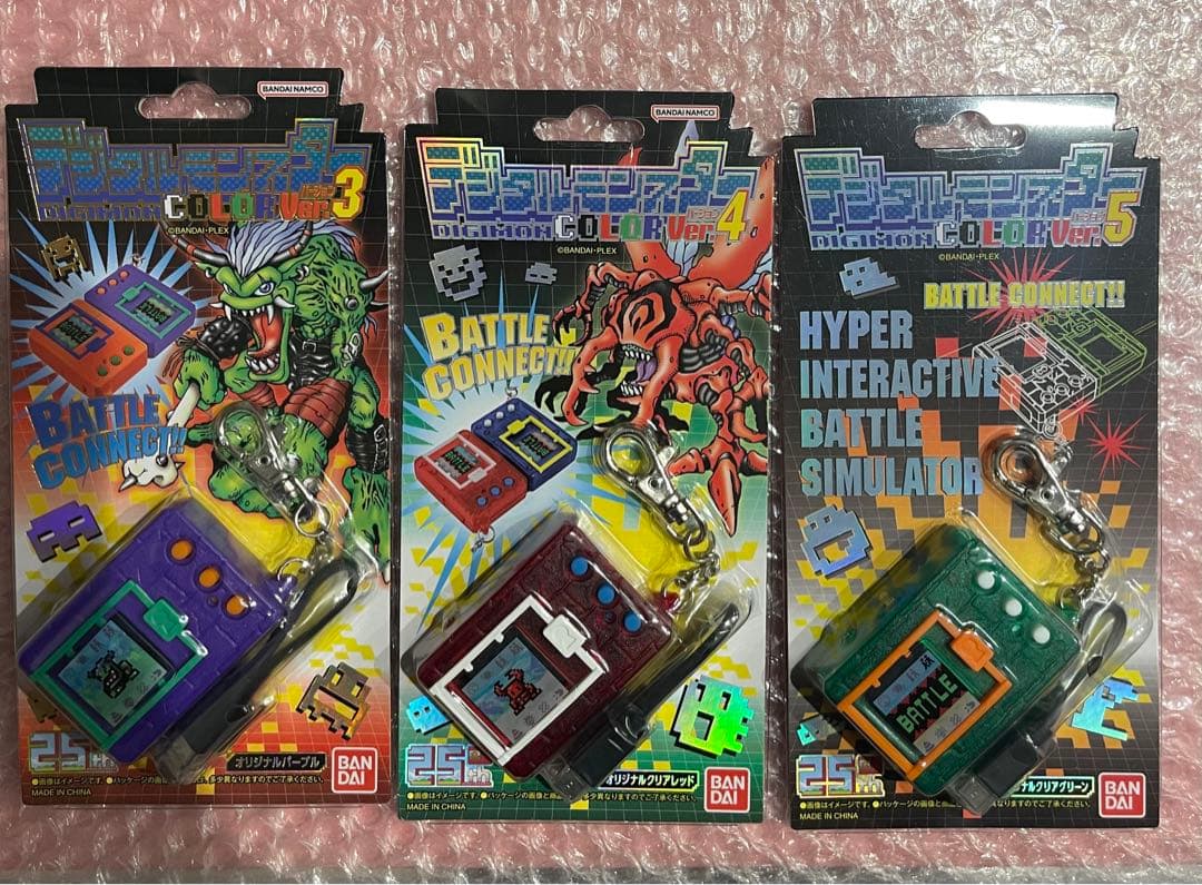 デジタルモンスター カラー デジモンCOLOR 1～5Ｖｅｒ．新品未開封品