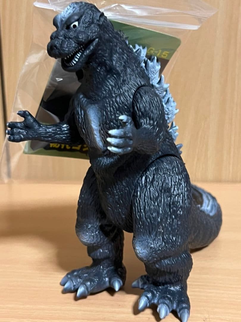 ☆バンダイソフビ東宝怪獣シリーズ☆初代ゴジラ1998タグ付き③ - メルカリ
