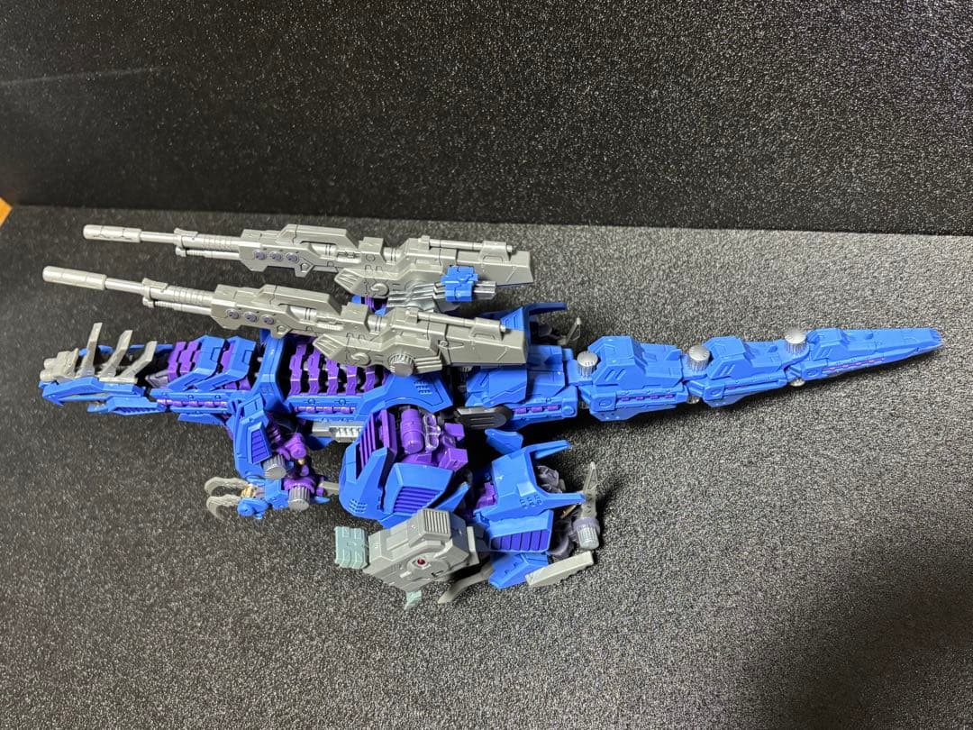 【組み立て済】HMM ゾイド サイコジェノザウラー　ジャンク