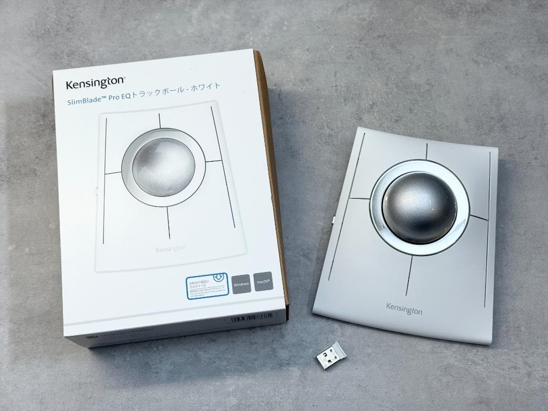 Kensington SlimBlade Pro EQトラックボール ホワイト SlimBlade™ Pro EQ Trackball | Trackballs | Trackball Mouse