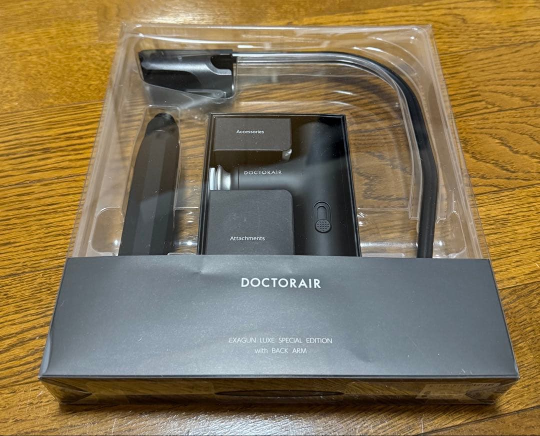 ドクターエア　エクサガン　ラグゼ　REG-12 SBK エクサガン LUXE - ラグゼ -(ナイトブラック) | ドクターエア公式