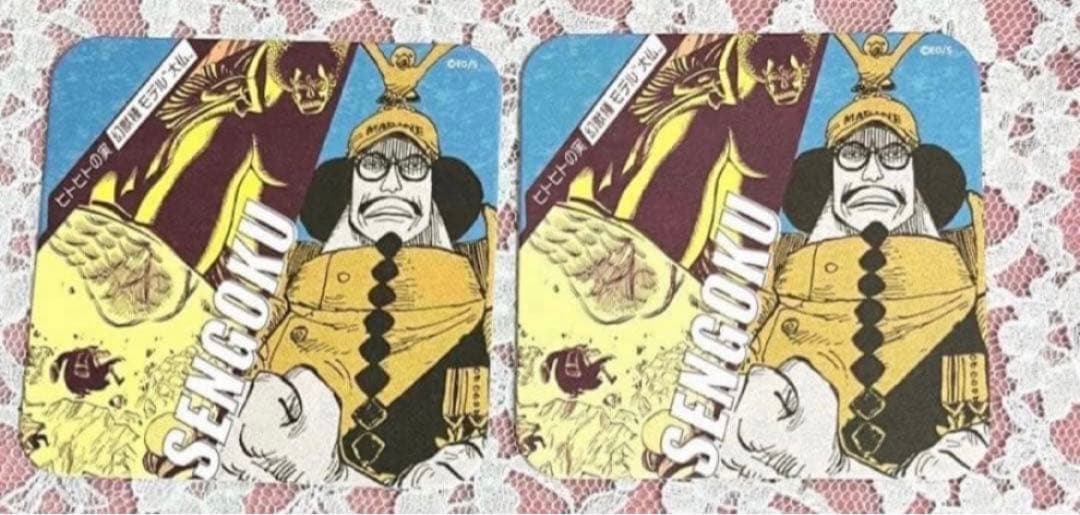 ONE PIECE コラソン　ロシナンテ　アクリルブロック　アートコースター