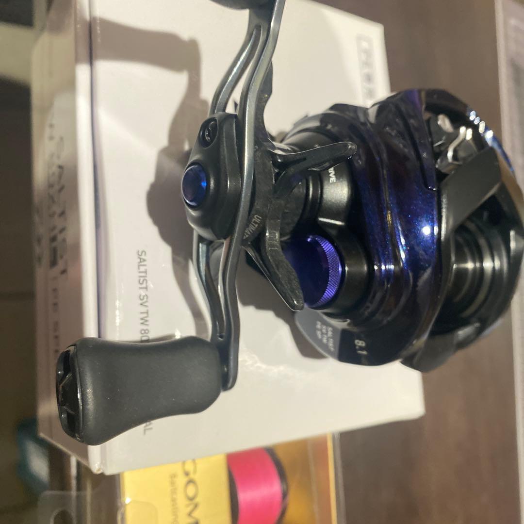 23ソルティストSV TW 80XH PE SPECIAL＋ゴメクサススプール