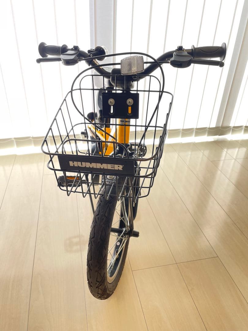 子供自転車 ハマー 14インチ イエロー - メルカリ