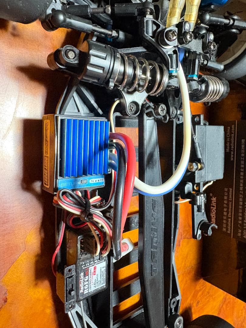 タミヤ FF-03シャーシ メカ類搭載 即走行可能 シャーシ未走行 プロポ新品