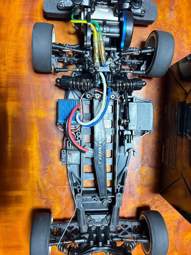 タミヤ FF-03シャーシ メカ類搭載 即走行可能 シャーシ未走行 プロポ新品