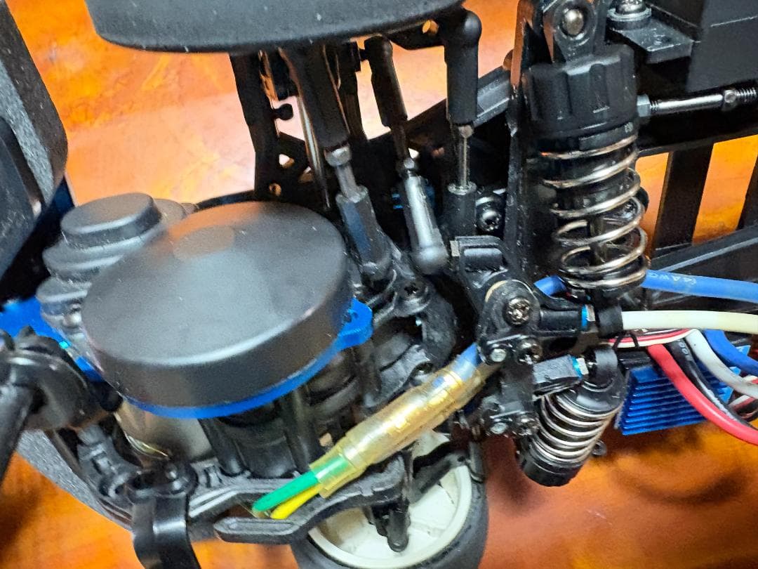 タミヤ FF-03シャーシ メカ類搭載 即走行可能 シャーシ未走行 プロポ新品