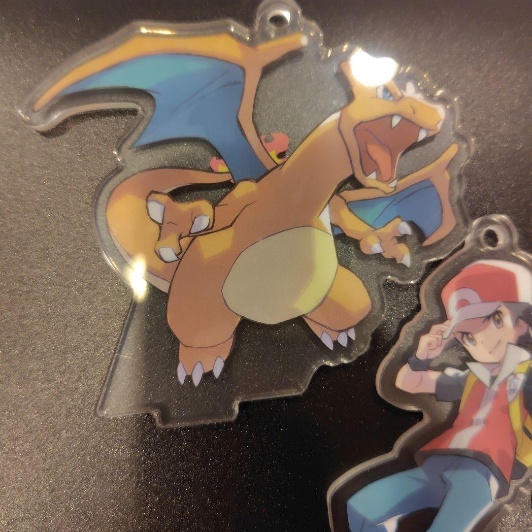 ポケモンセンター ポケモントレーナーズ レッド グリーン アクリル