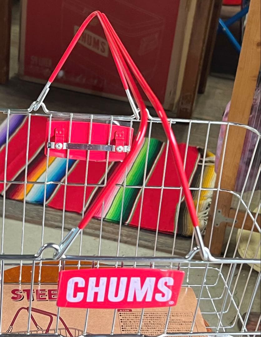 新品 CHUMS Steel Basket チャムス バスケット