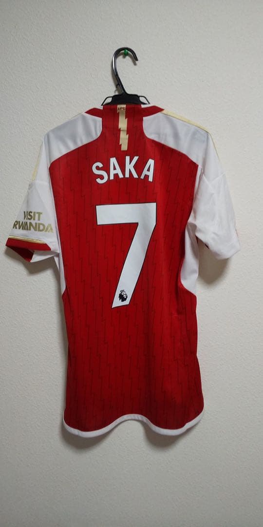 アーセナルユニフォーム アーセナル 24-25 ホーム 半袖 ユニフォーム No.49 ルイス＝スケリー