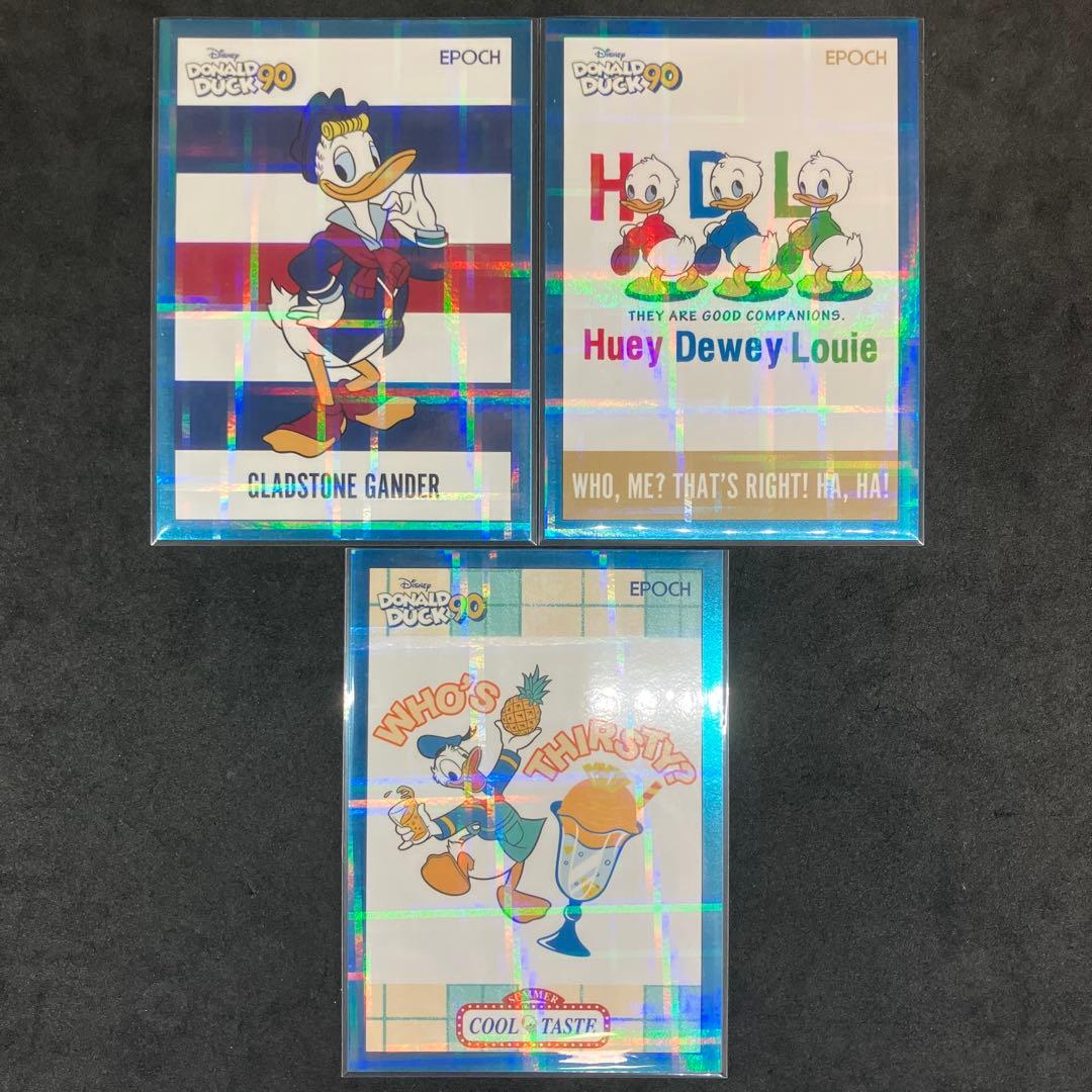 EPOCH 2024 ドナルドダック 90th 250枚限定 3枚セット - メルカリ