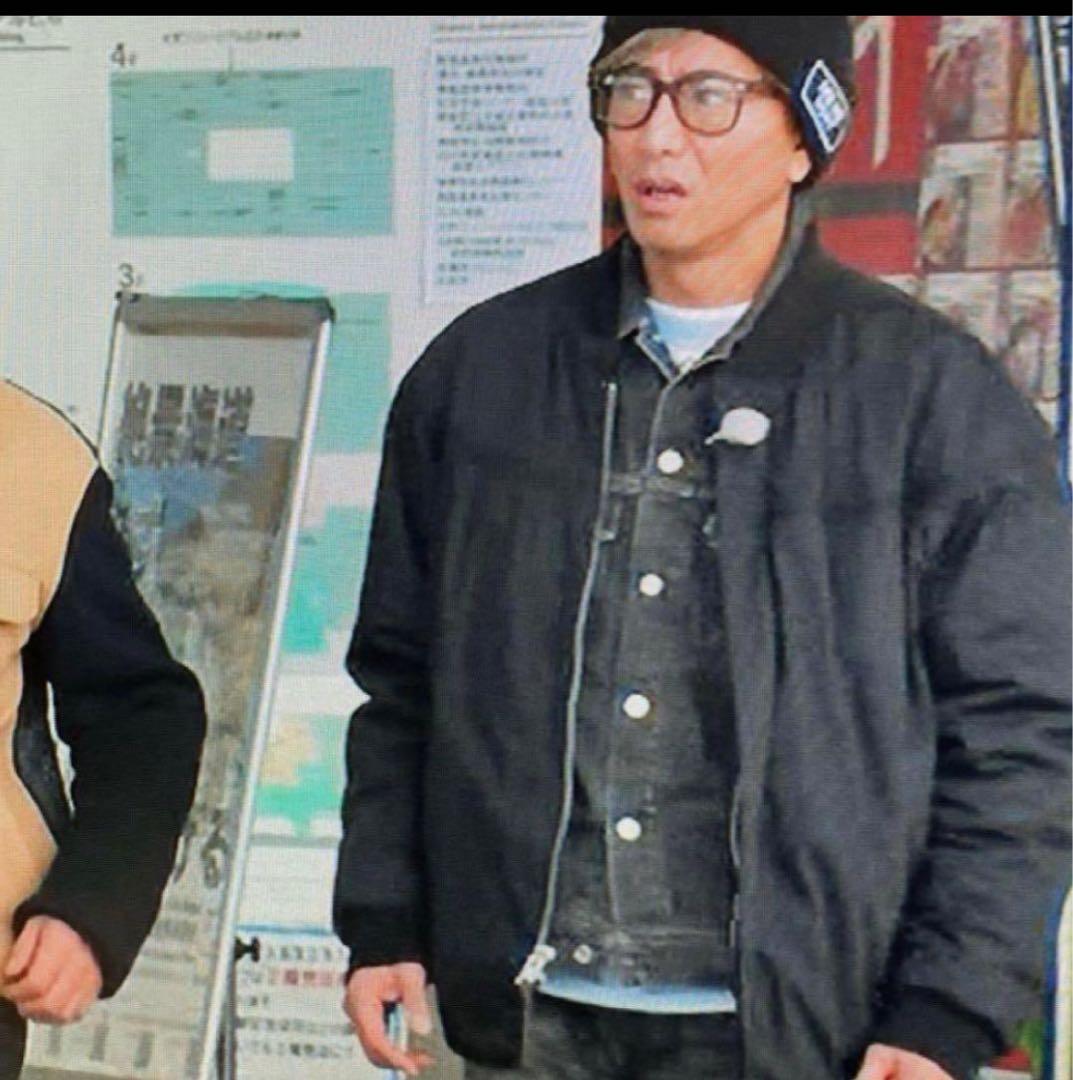 キムタク着 新品 黒 M ダービーオブサンフランシスコ ダービー