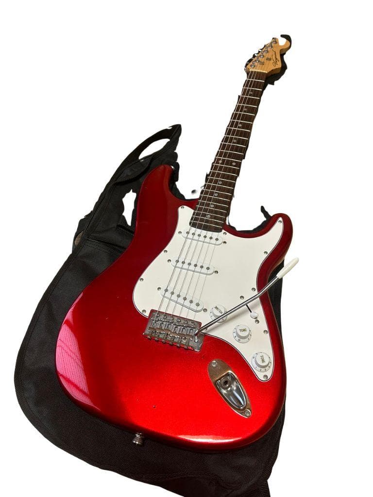 アーム、ソフトケース付き　ストラトタイプ　エレキギター　レッド Greco WS-ADV-G Metallic Red (メタリックレッド) エレキギター