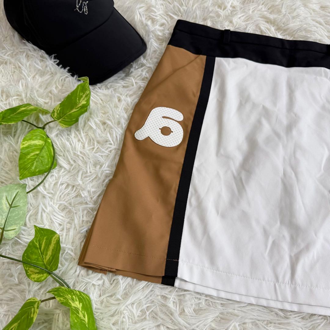 アルチビオ】極美品 スカート 切替 ブラウン 40サイズ レディース