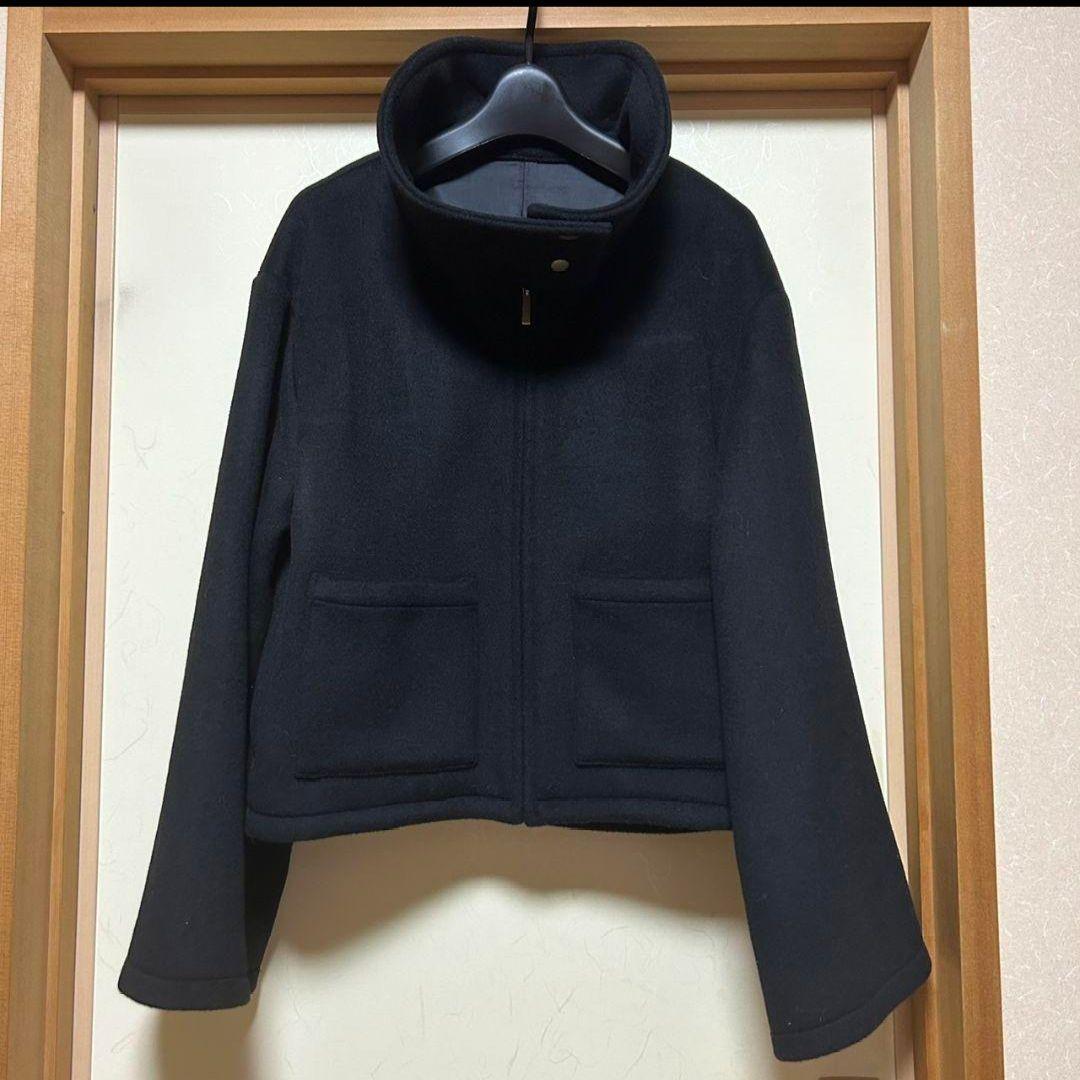 Da-iCE 和田颯 how Melton Coat Black 002