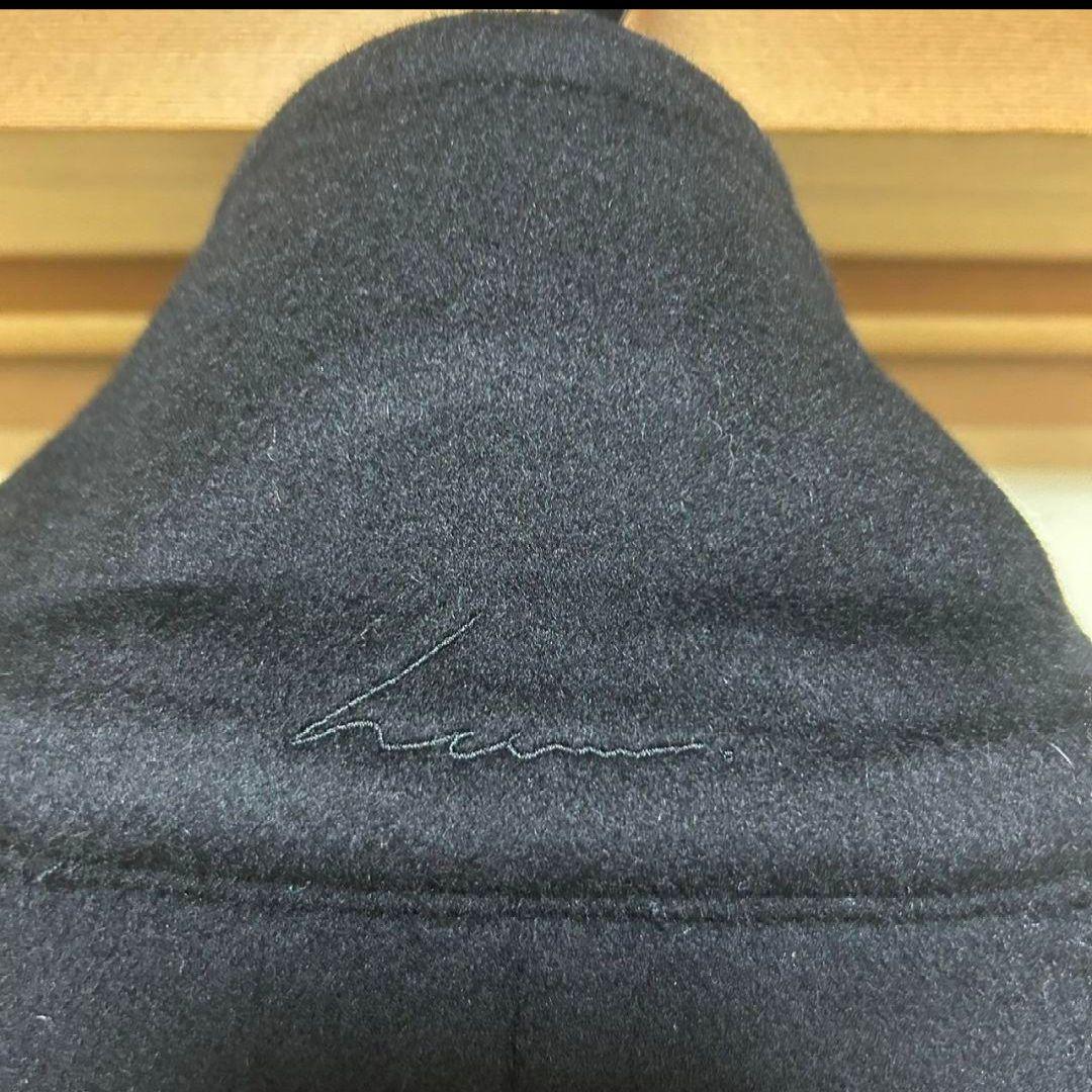 Da-iCE 和田颯 how Melton Coat Black 002