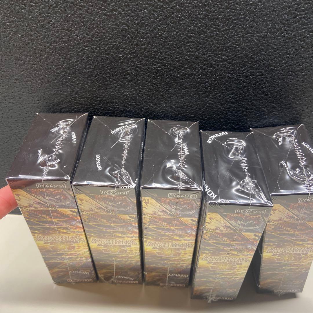 遊戯王　QUARTER CENTURY ART COLLECTION 5BOX