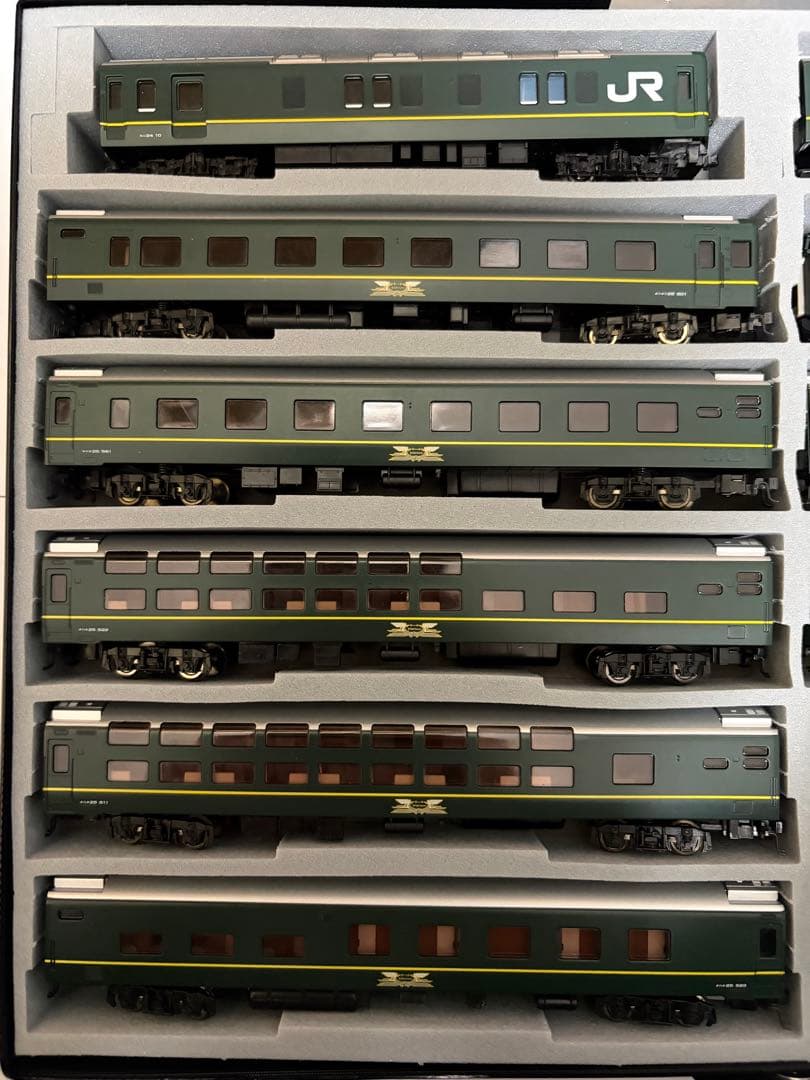 内装ステッカーあり　TOMIX 24系 25形 トワイライトエクスプレス