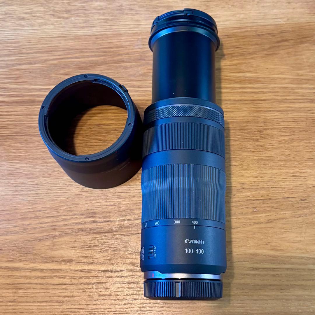 純正フード付Canon RF100-400mm F5.6-8 IS USM