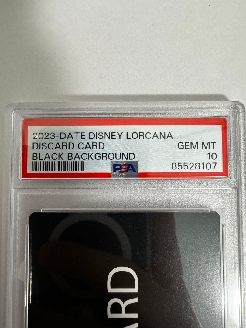 PSA10 初版 lorcana DISCARD エラーカード 希少 ロルカナ - メルカリ