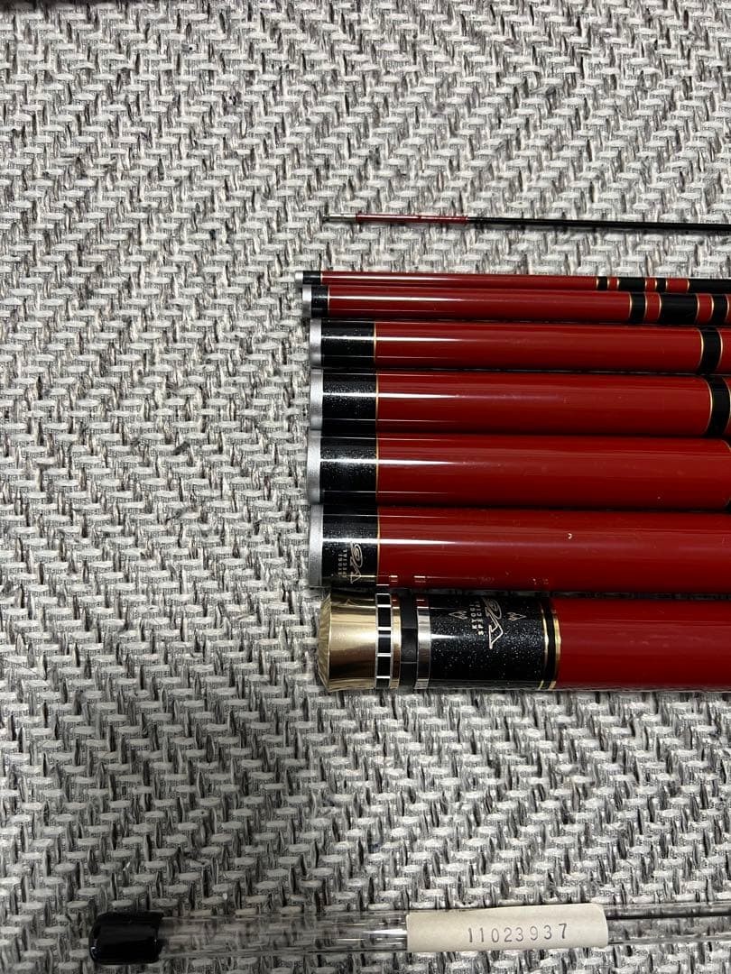 [極美品]がまかつ競技スペシャルV6引抜早瀬90