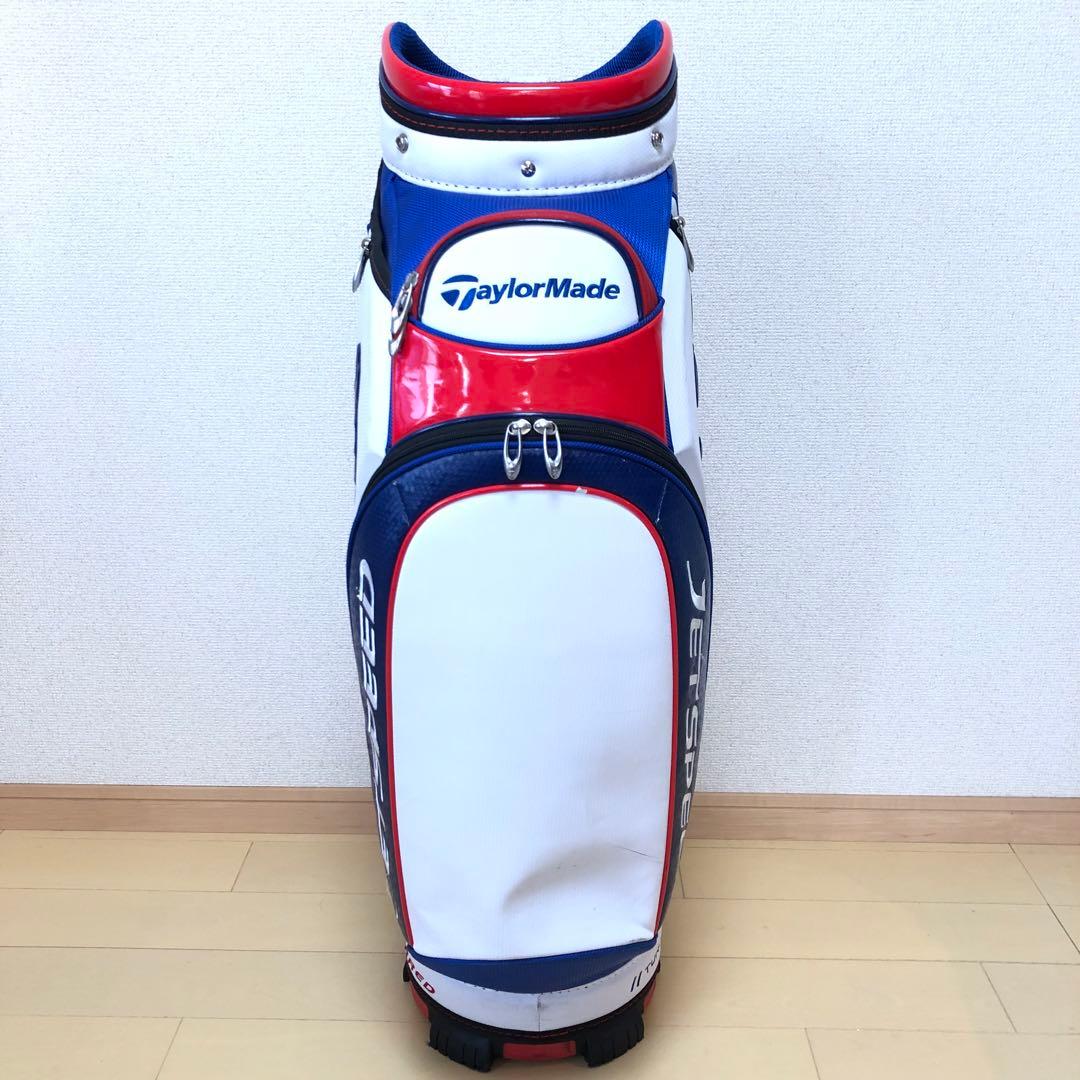 希少品】TaylorMade ダブルロゴ ツアープロ スタッフバッグ 9.0型
