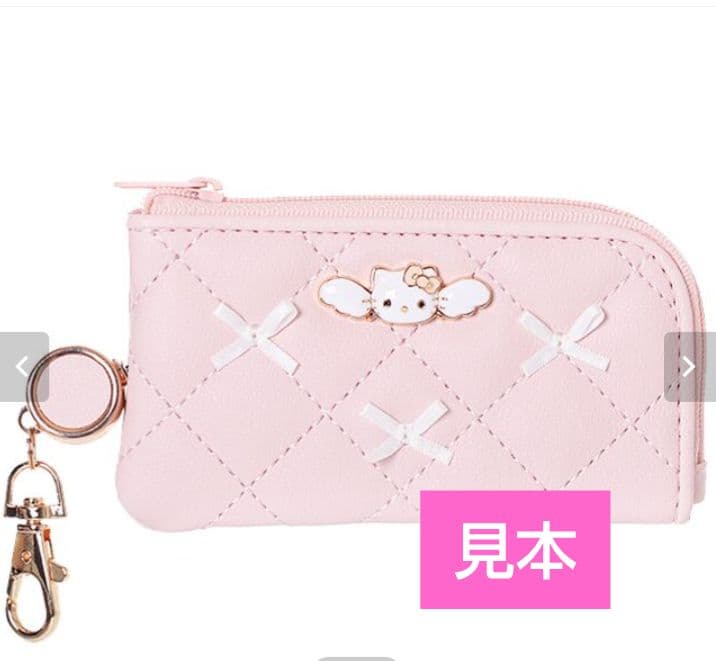 キティ キルティングキーケース ピンク リール タグ付き - メルカリ
