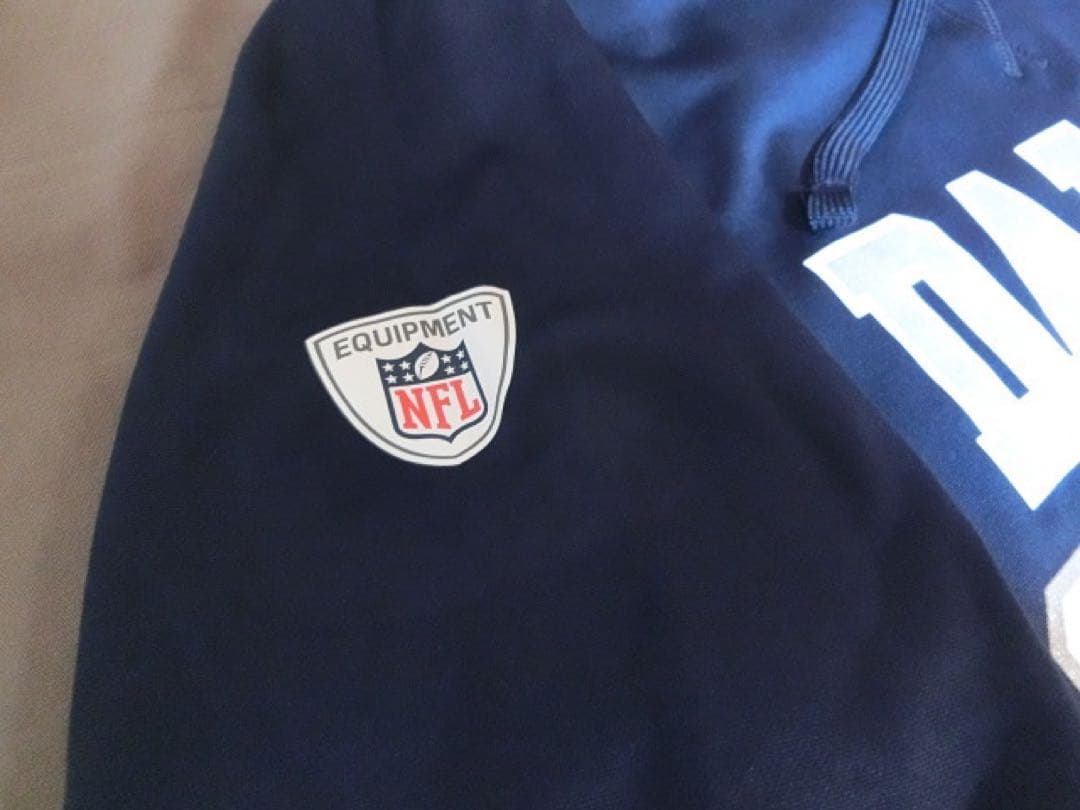 Nike NFLアメフト ダラスカーボーイズ パーカーUS S 紺 - メルカリ