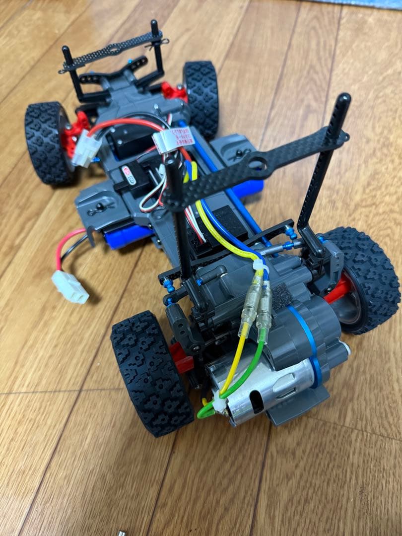 タミヤラジコン1/10 MF-01Xシャーシフルセット　ほぼフルオプション組立済