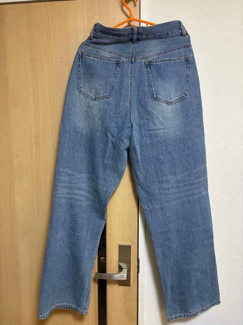Ameri WIDE DAMAGE DENIM PANTS 26インチ - メルカリ