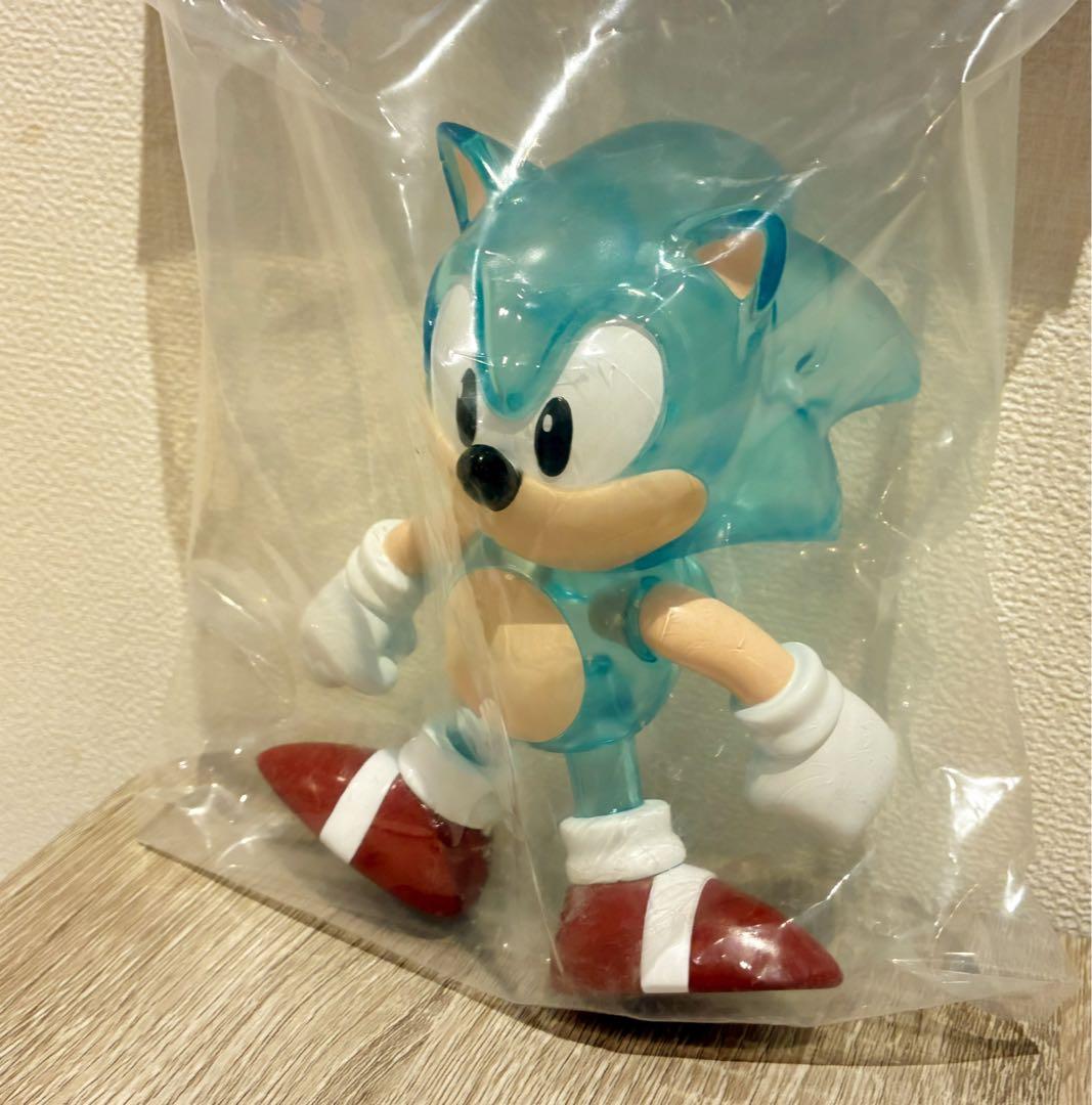 SOFVIPS ソニックザヘッジホッグ ブルークリア ソフビ フィギュア 新品
