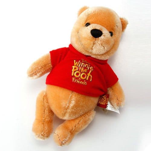 メリーソート社　世界限定500体生産プーさんぬいぐるみ２体セット 7インチ