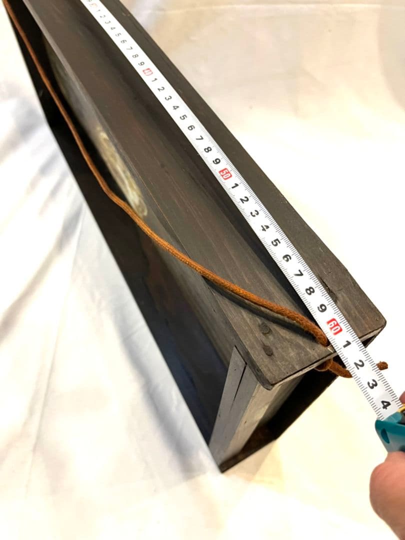 骨董　般若面の図　飾り