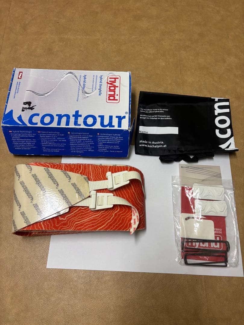 スキー シール クライミングスキン 140 コンツアー BC バック