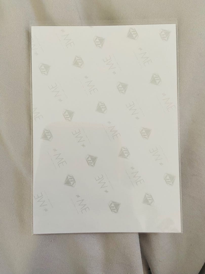 ≠ME ノイミー　生写真 排他的ファイター　歌唱衣装 永田詩央里　直筆　チュウ