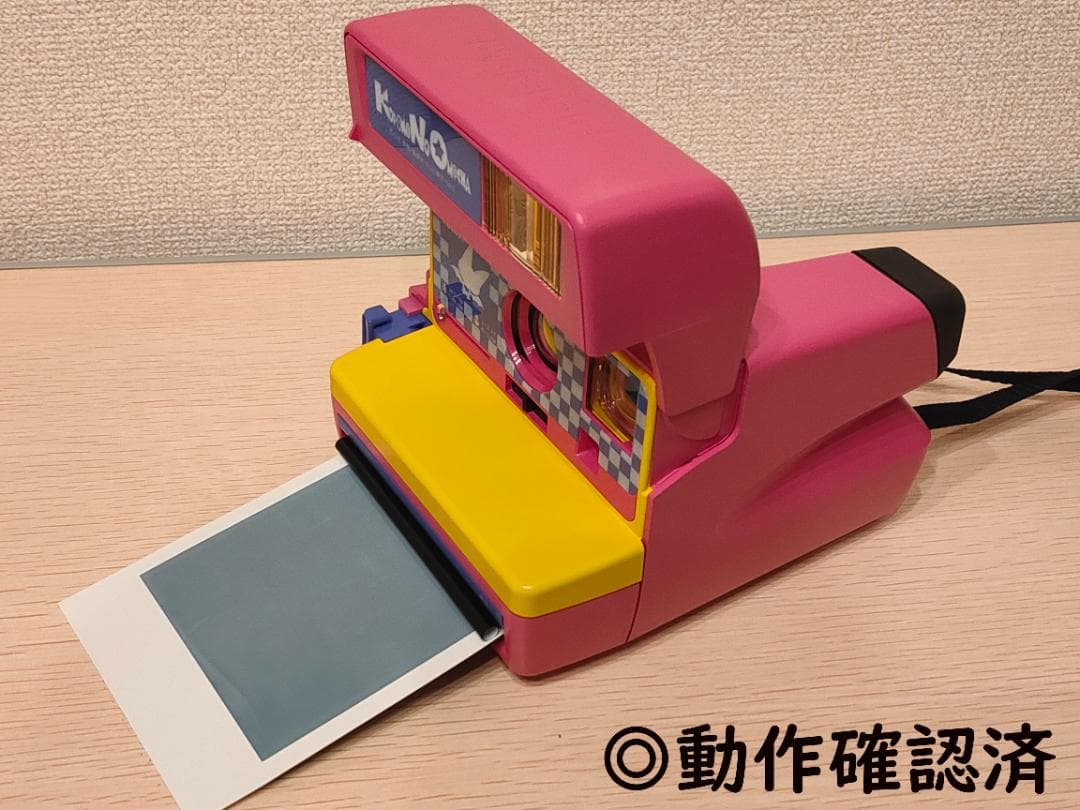 トミー こどものおもちゃ ポラロイドカメラ フィルム付き 90年代【動作