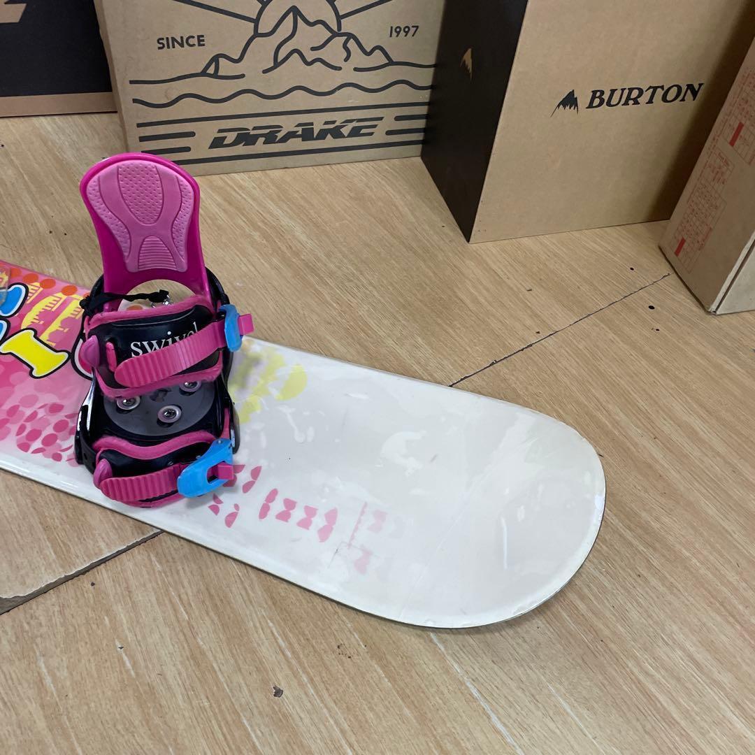DIVISION×SWIVEL キッズスノーボードセット バイン付4点セット - メルカリ