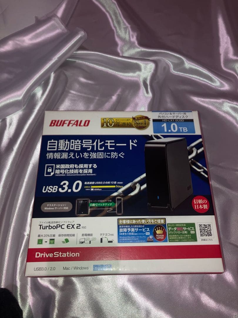 BUFFALO HD-LU3 1TB 外付けHDD - 外付けハードディスク・ドライブ