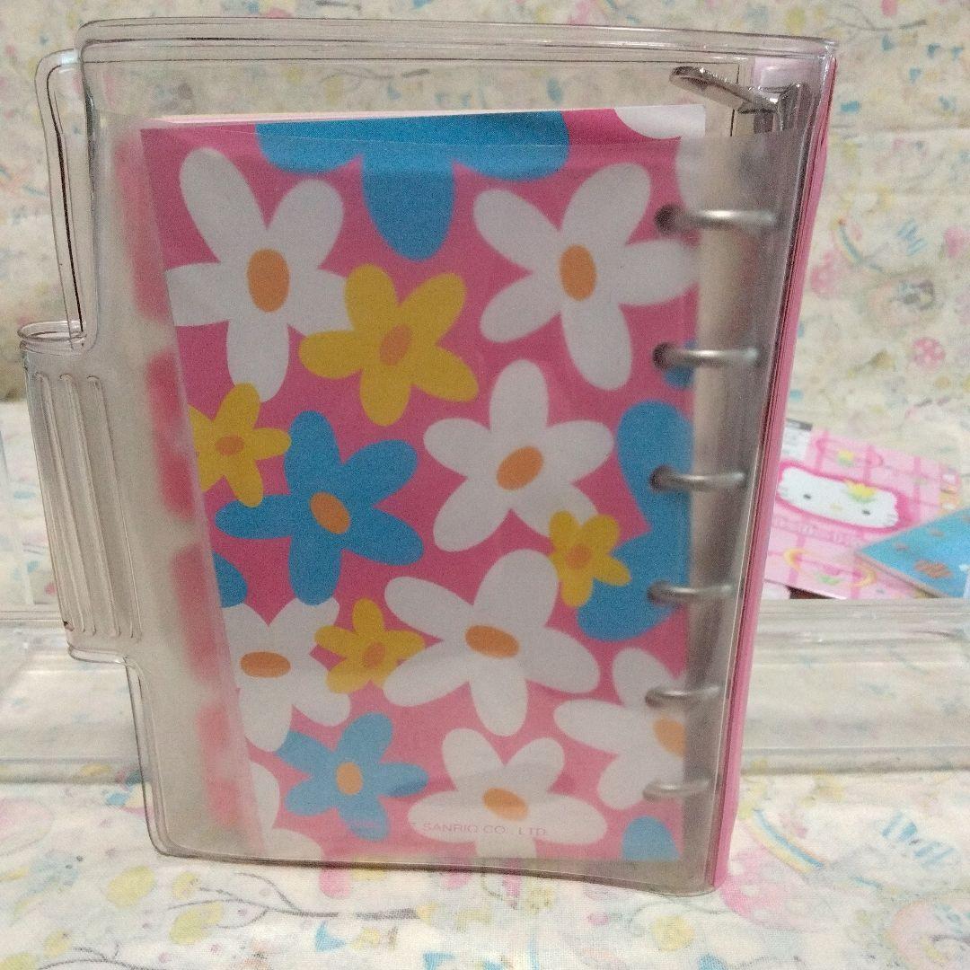 未使用　レトロ　ハローキティ システム手帳+色々セット