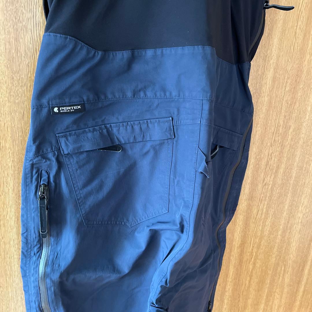 パーマネントユニオン ビブパンツ ネイビーオーバーオール