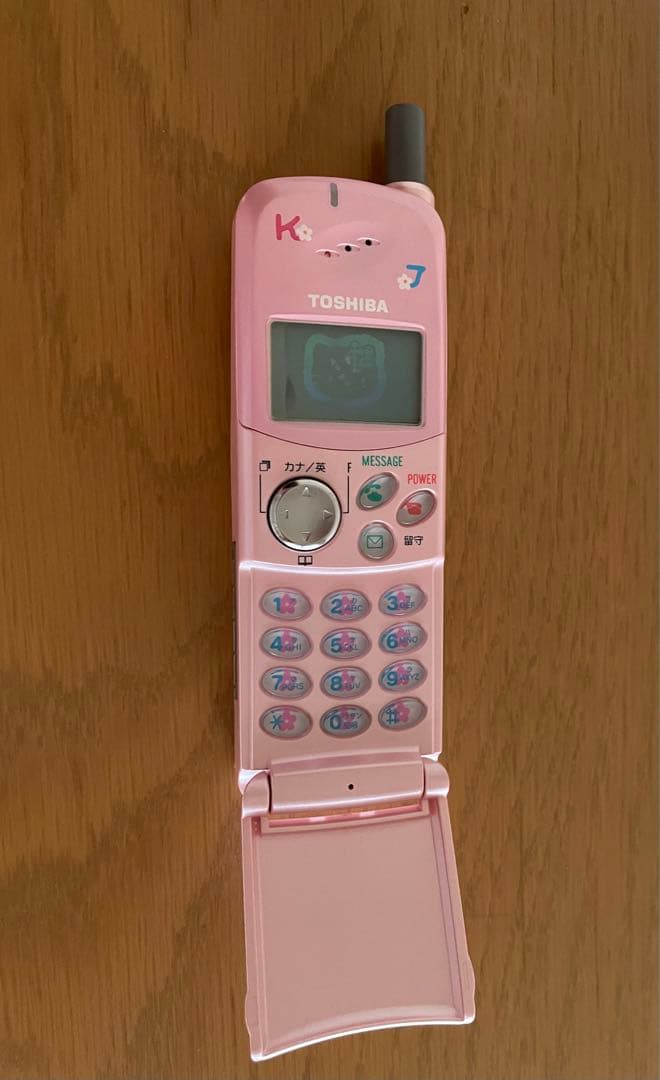 希少】ハローキティ 東芝PHS電話機 ピンク - メルカリ