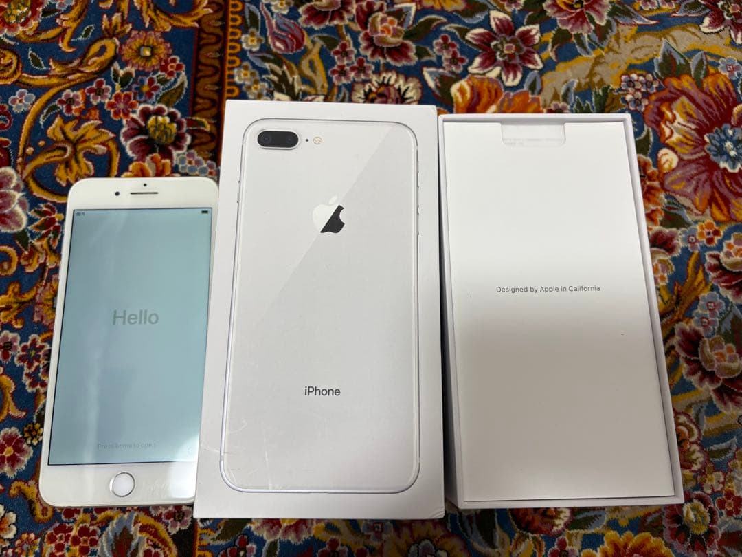 iPhone 8 Plus au版 ジャンク 背面割れ 残債なし 補修歴あり - メルカリ