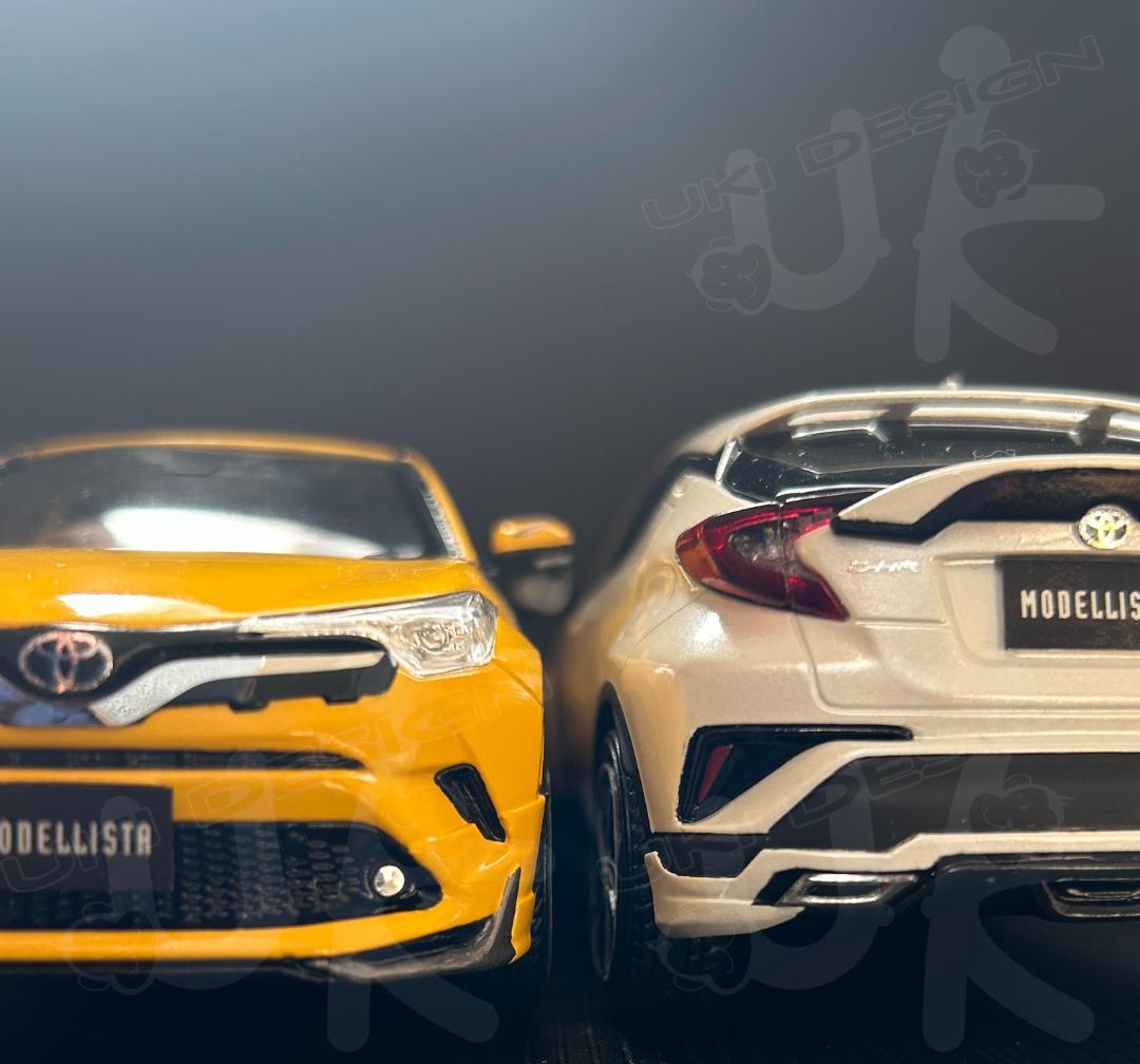 モデリスタエアロ☆1/30カラーサンプルC-HRミニカー☆MODELLISTA