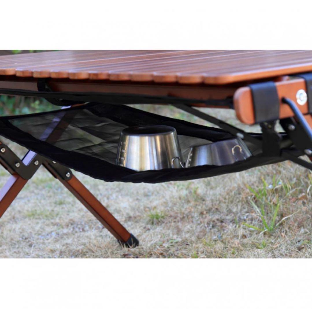 天然木ブナ材のウッドテーブル幅96 アルペンアウトドアーズ ロールテーブル