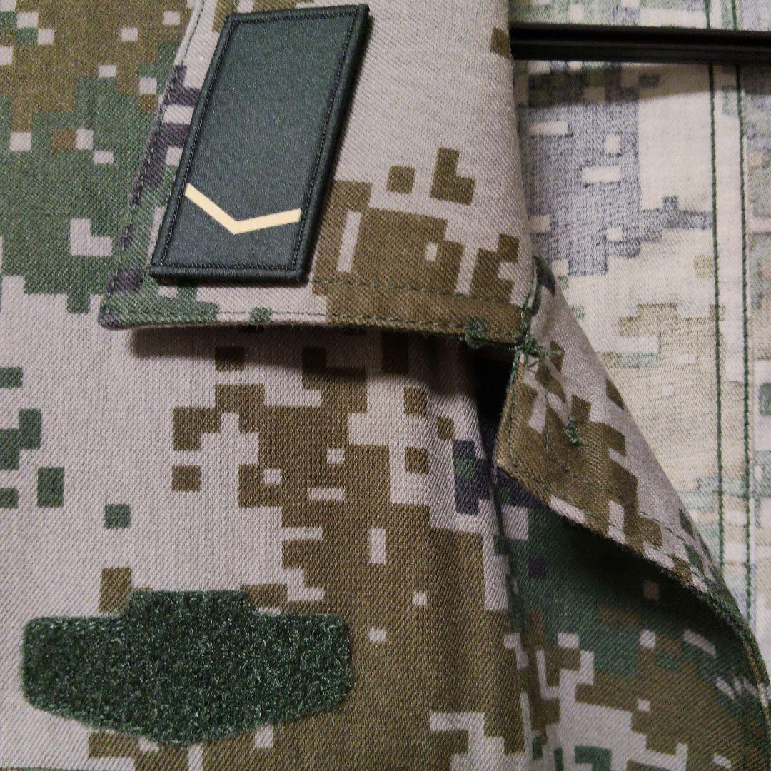 中国人民解放軍 07式林地迷彩服 実物 上下+戦闘服ズボン用ベルト