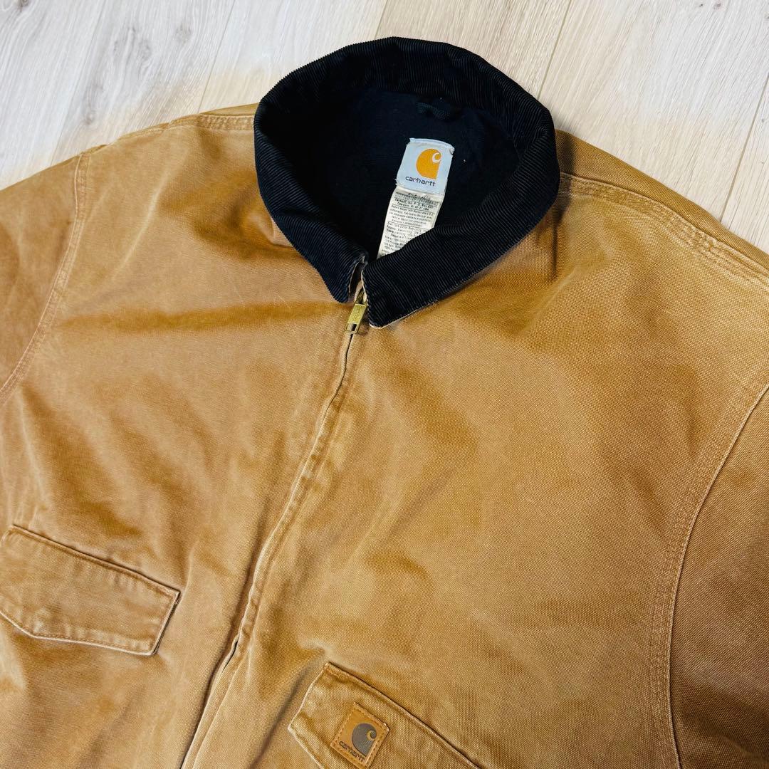 廃盤】カーハート ボンバージャケット サンタフェ J165 ブラウン 4XL