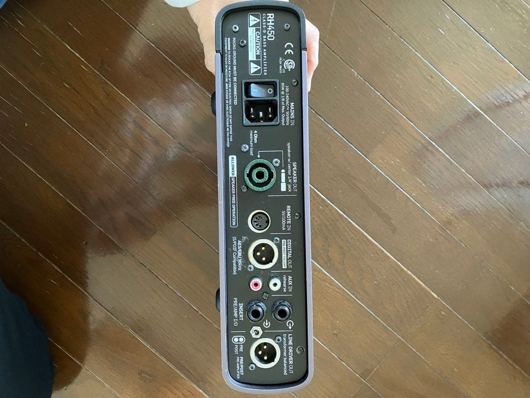 tc electronic RH450 スイッチャー.電源付(不具合有) - メルカリ